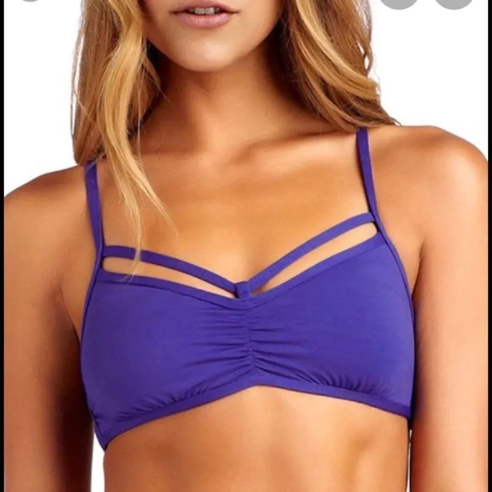 CA VitaminA Aurora Crisscross Bralette Bikini S